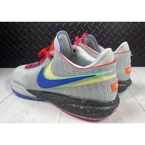 Nike LeBron 20 Nike Lifer Silver Yellow Black DJ5423-002 Mens Size 8 Women\'s 9.5 main image 6